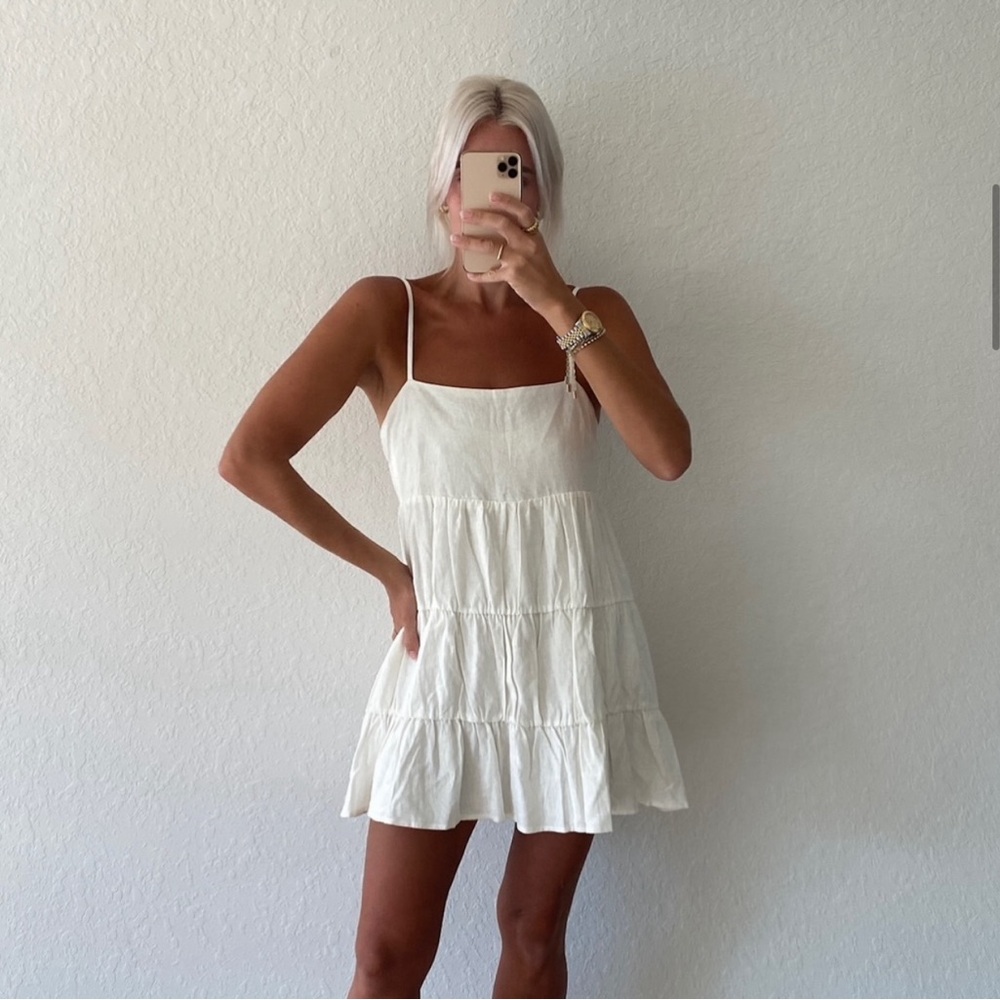 Forever 21 white mini dress
